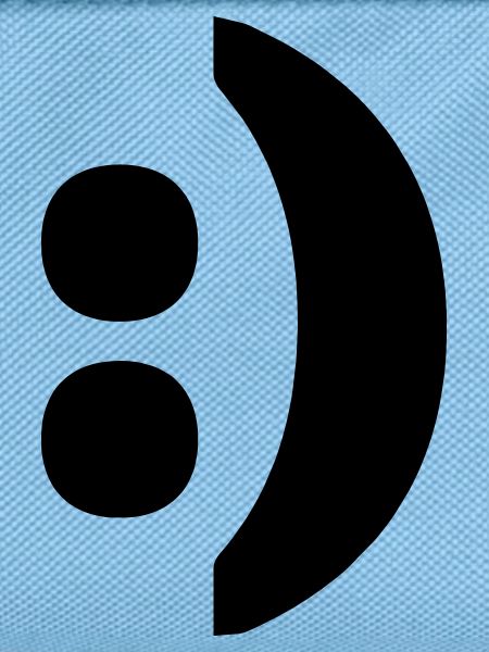 Colon quotation mark smiley