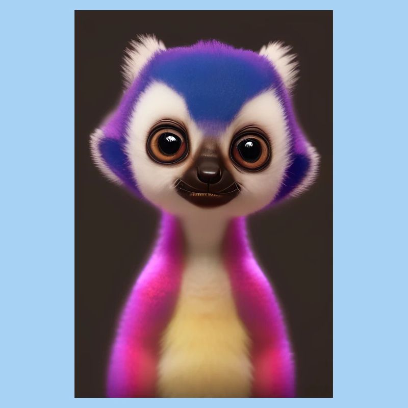 Lemur Affe