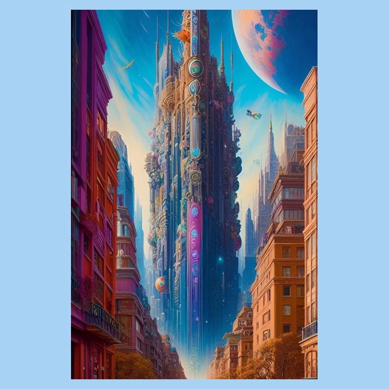 Futuristic city