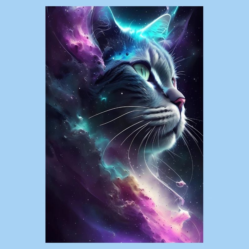 Cat in space