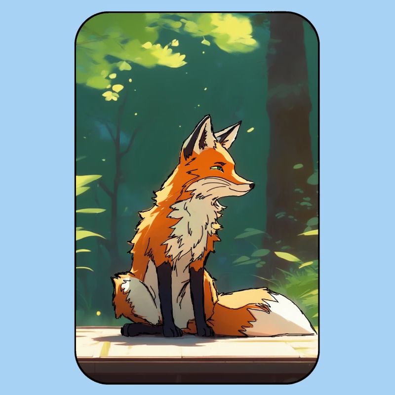 Fuchs im Wald