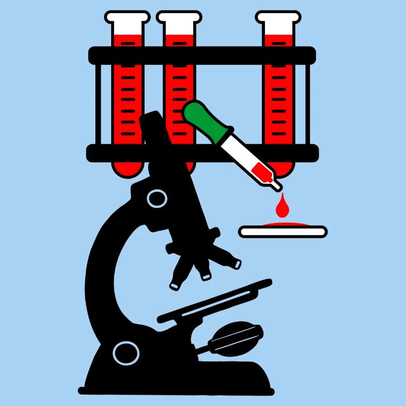 Blutspende microschoop