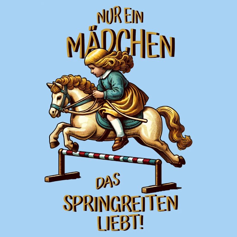 Kinder Springreiten