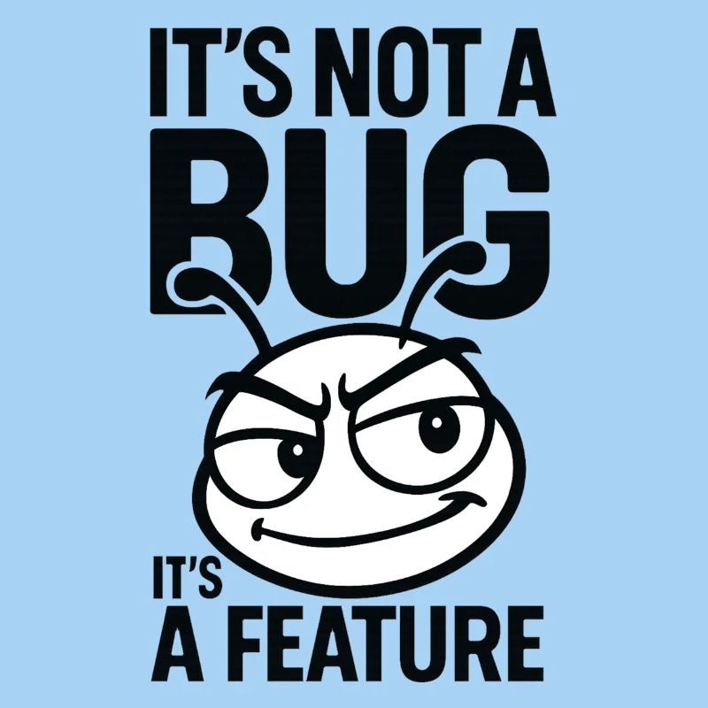 Ce n’est pas un bug, c’est une fonctionnalité parfaite pour les nerds