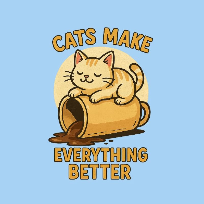 cats make everything better
