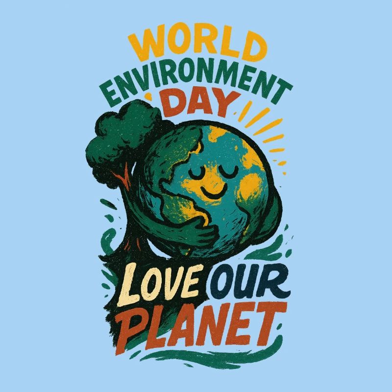 Earth Hugging Tree for World Environment Day