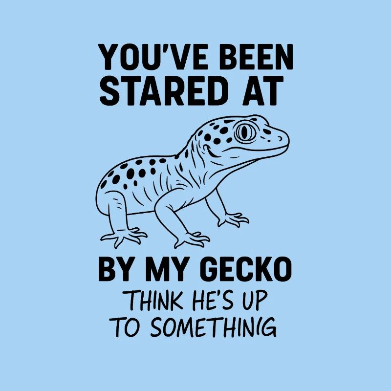 Regardé par mon gecko