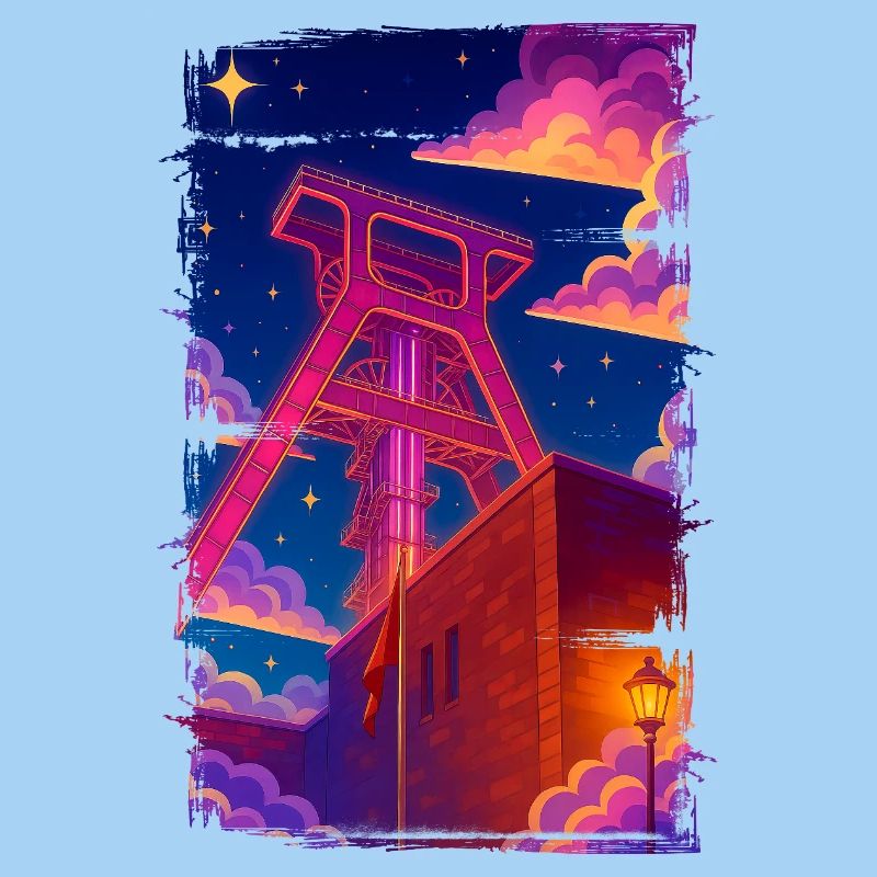 Tour d’extraction Mine de Ruhrpott