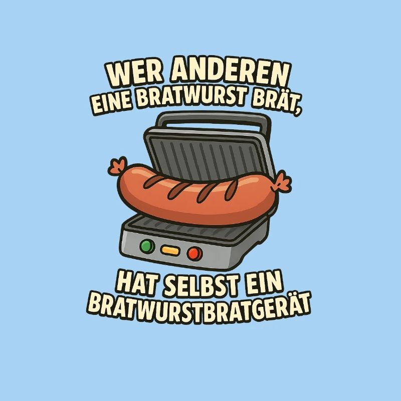 Bratwurst Bratgeräte Spruch