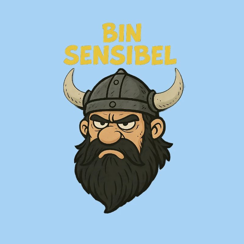 Bin sensibel...witziger Wikinger