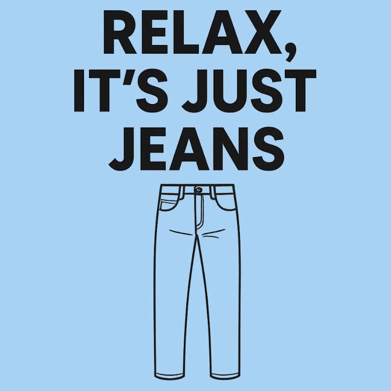 Relax It's Just Jeans 
