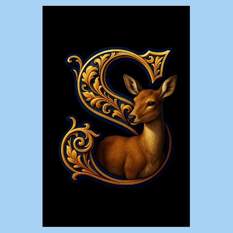 S – Magic Ornament with Doe