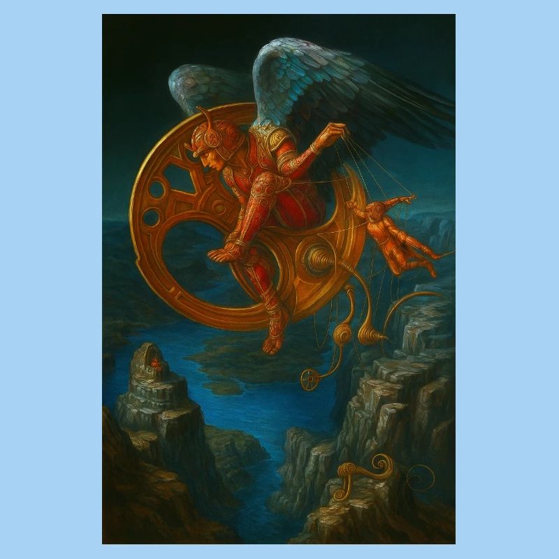 Fantasy Mechanical Flying Creature Design