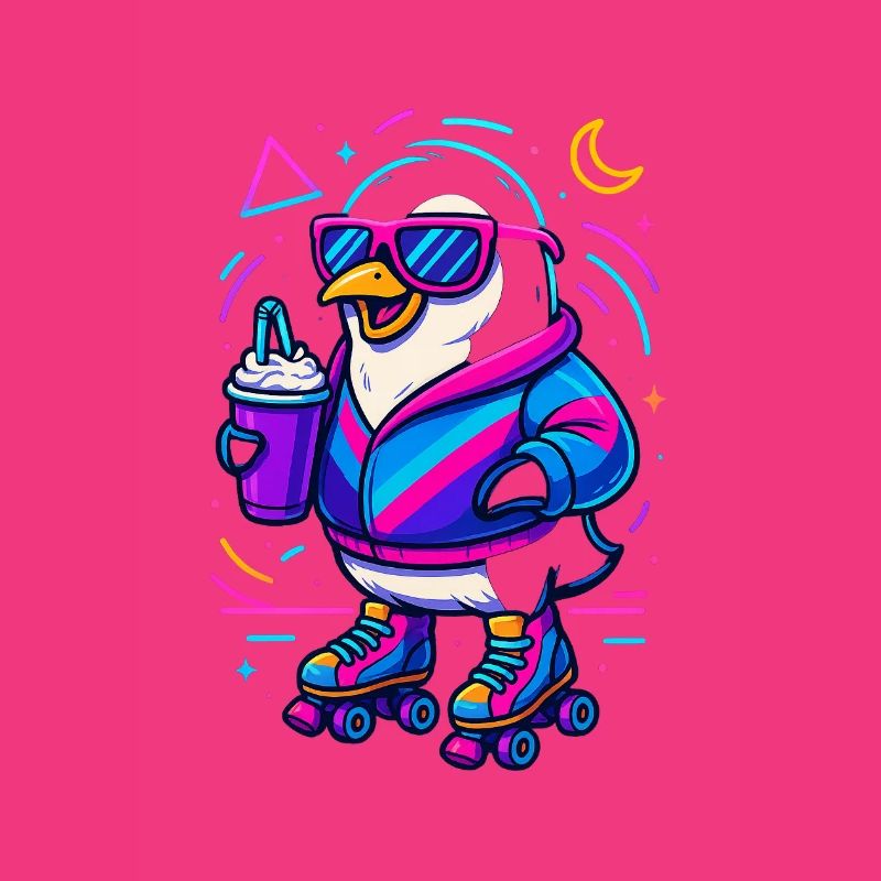 Roller Pinguin