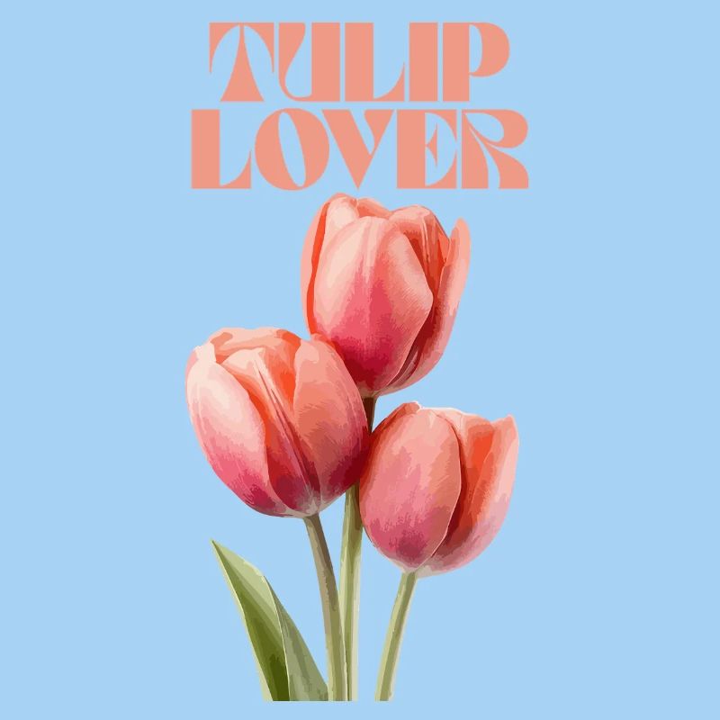 Tulip Lover Blumen Modedesign