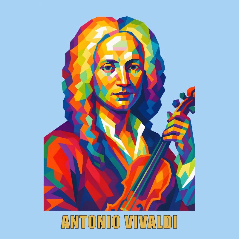 Vivaldi Portrait in Farbvielfalt