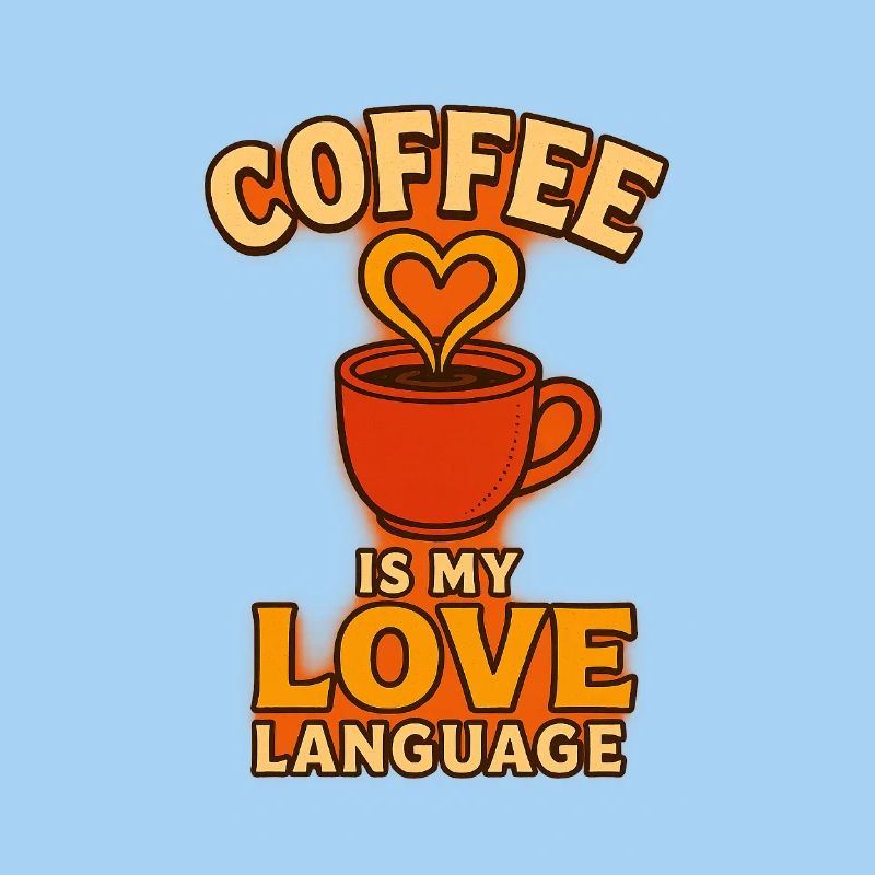 Coffee is my love  language