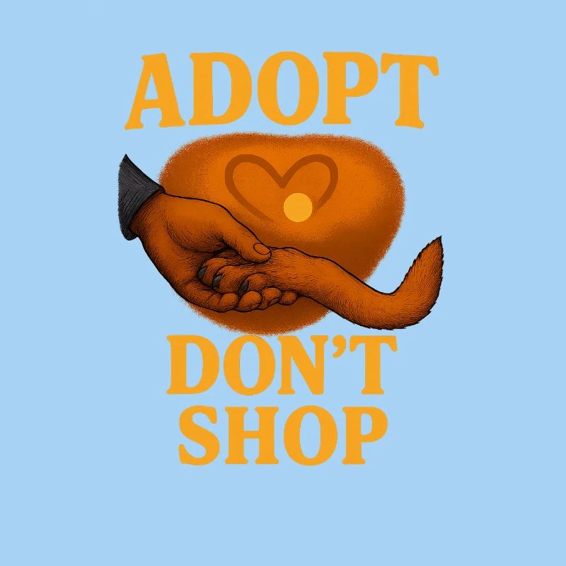 Einfühlsames Katzenadoptionsdesign