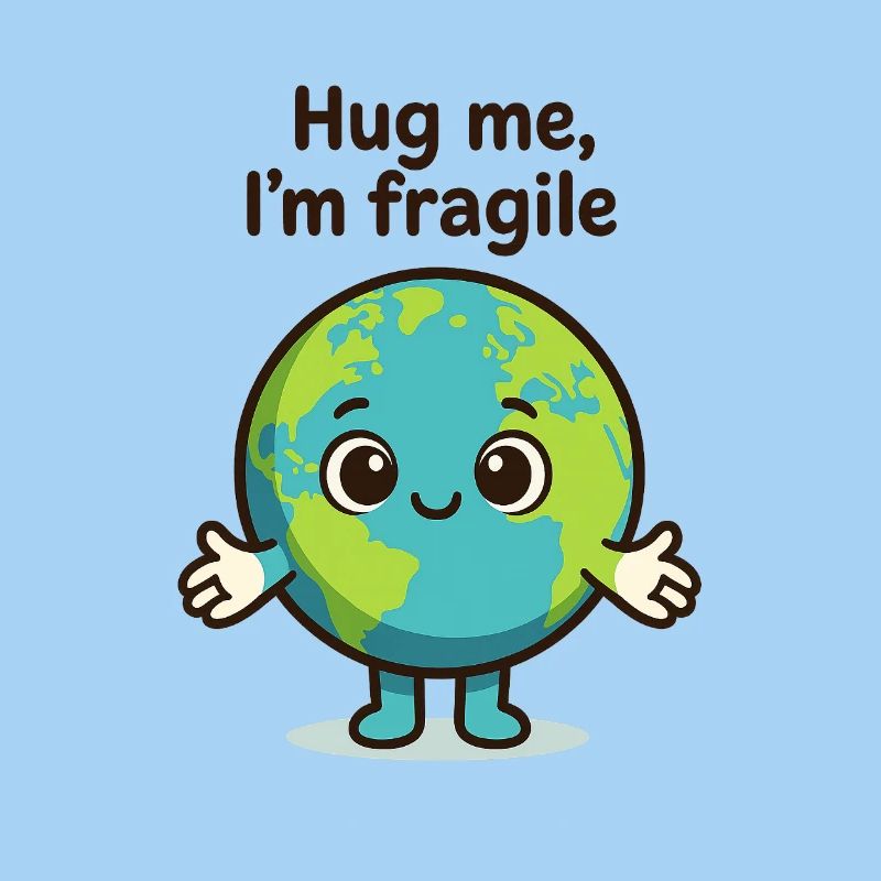 Fragile Earth Hug Me