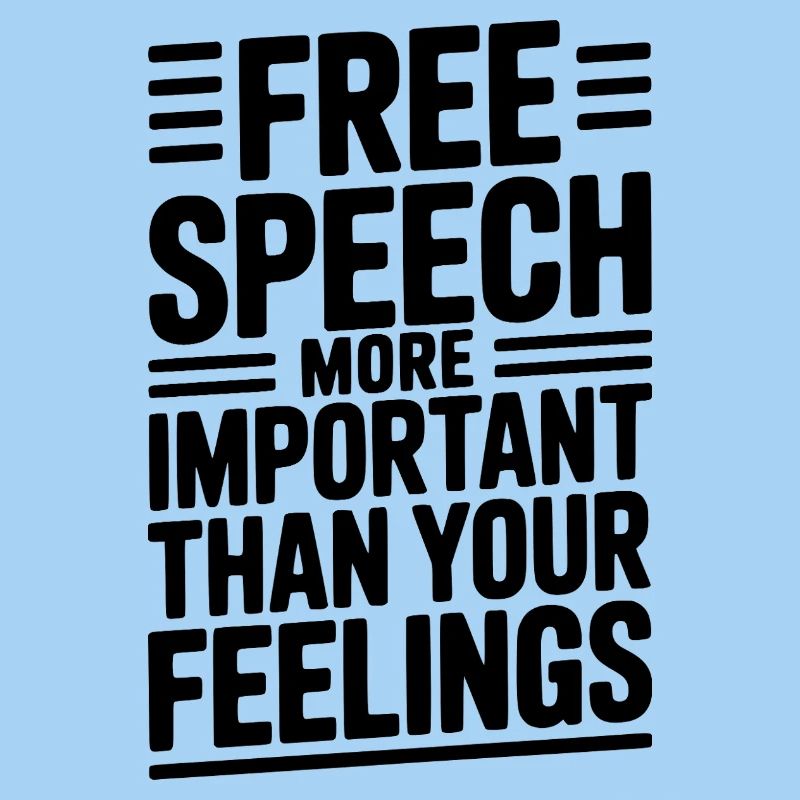 La liberté d’expression est plus importante que les sentiments