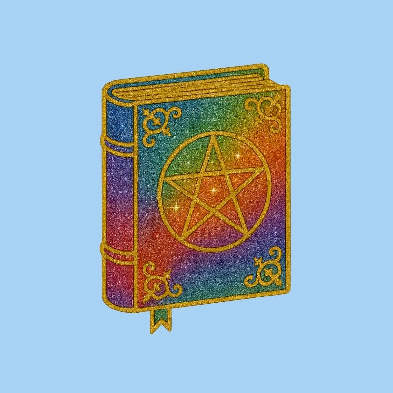 Hexenbuch | Sternenbuch mit Pentagramm