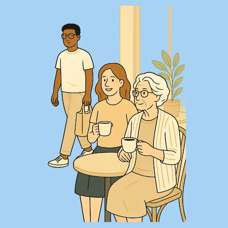Coffee hour generations