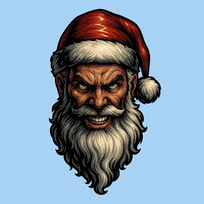 Dark Santa Claus Grimace