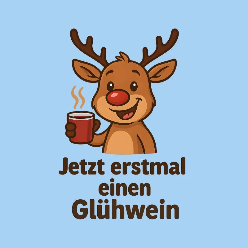 Cerf Rudolph Joyeux Noël doux