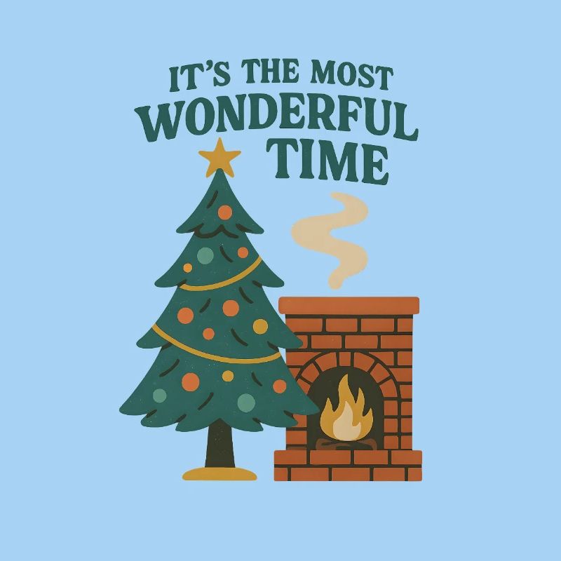 Cheminée de Noël