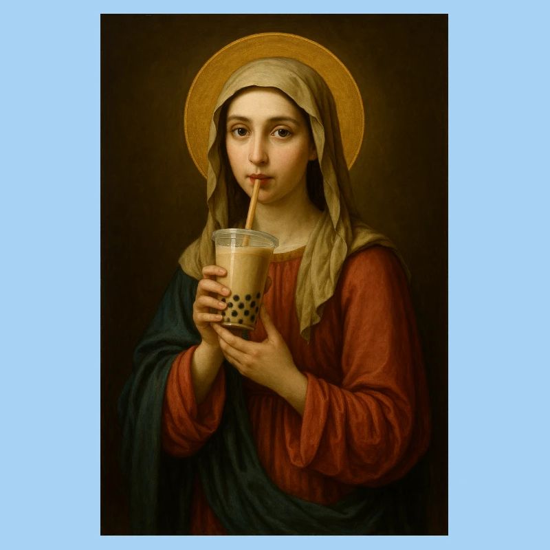 Saint boit du bubble tea
