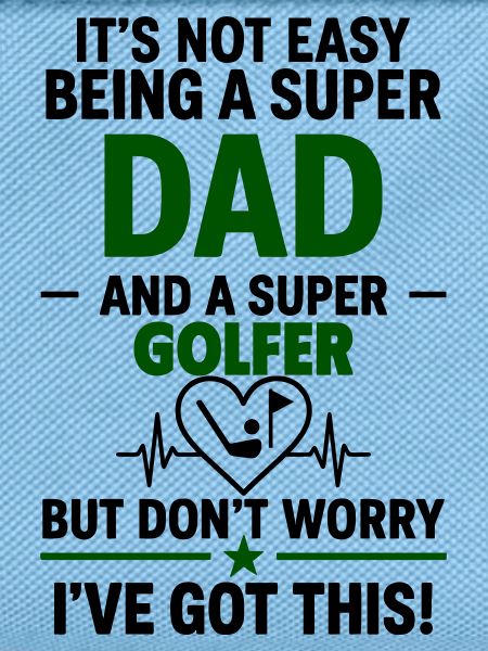 Herz + Golf – Super Papa Golfer