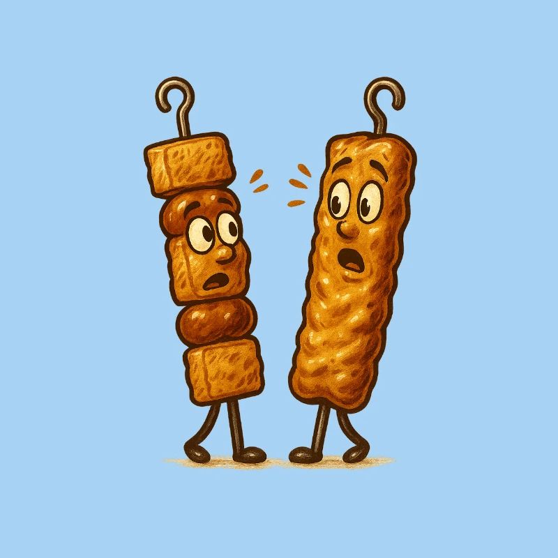Shashlik vs Kebab