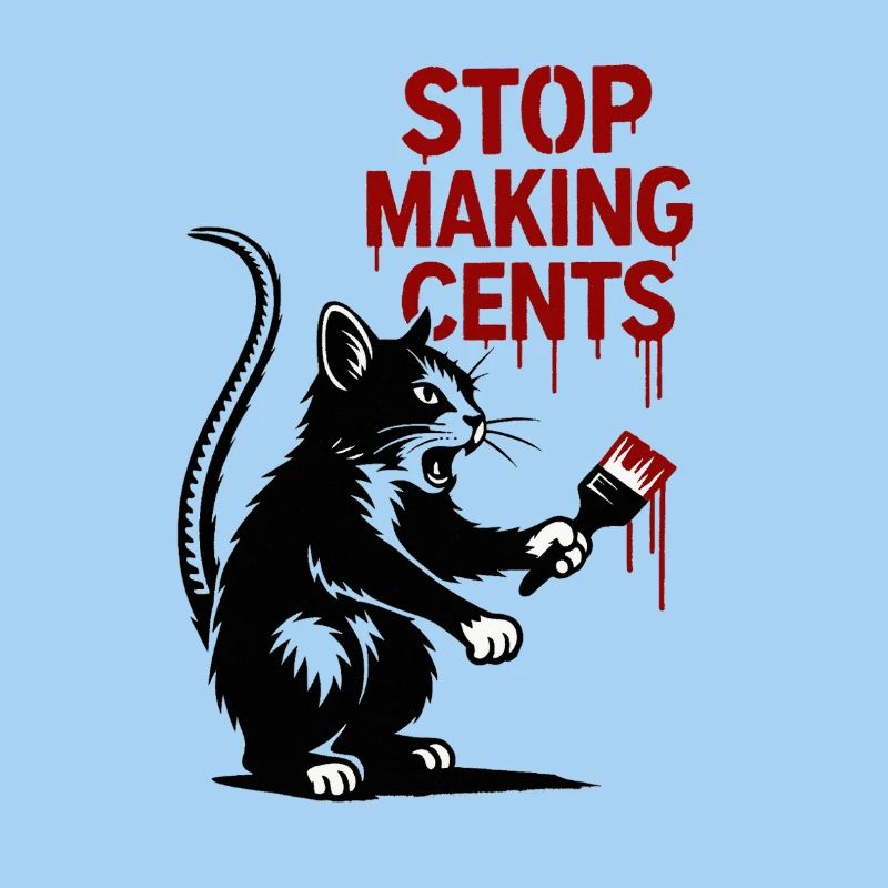Stop Making Cents Katzengraffiti