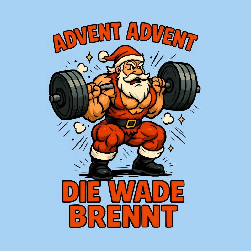 Advent Advent the calf burns