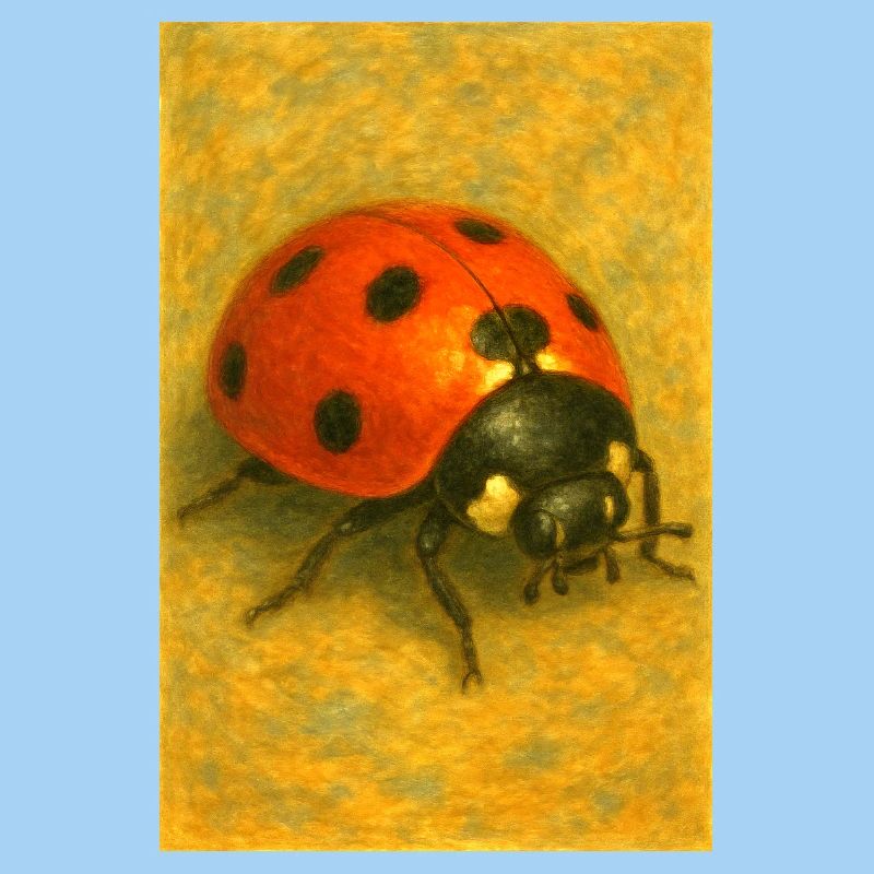 Red Ladybug Art Print