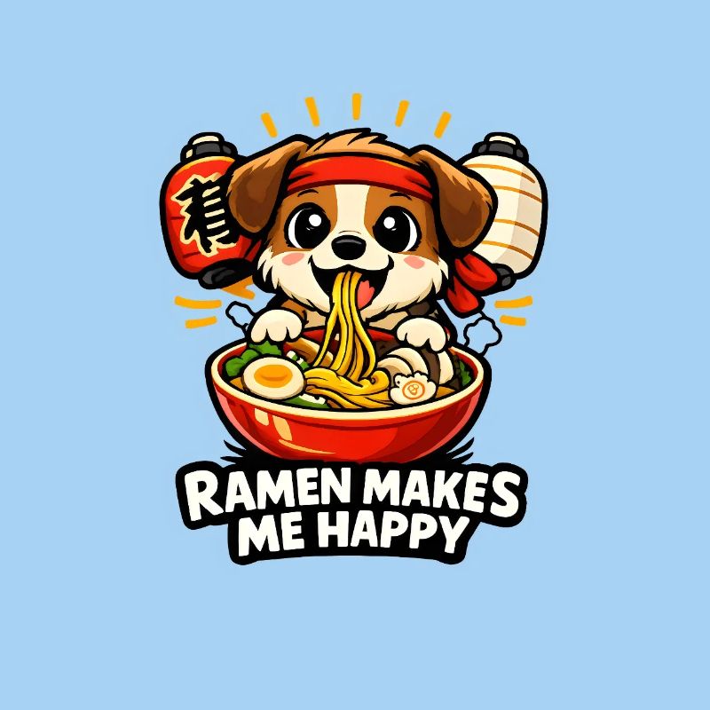 Le ramen me rend heureux