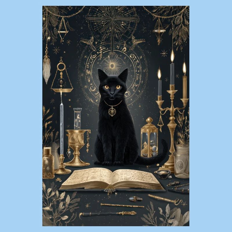 Mitternachtskatzen-Alchemist