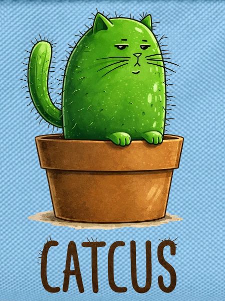 Catcus – Kaktuskatze mit Attitude