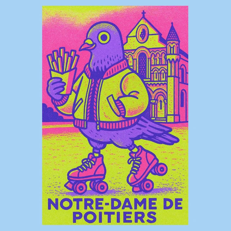 Neon_Pigeon_Roller-Skater