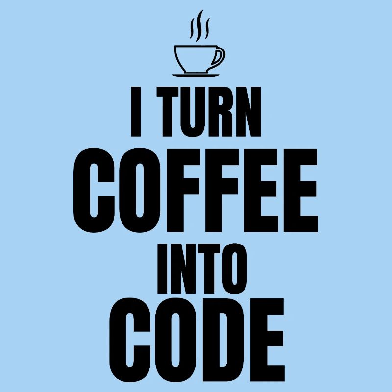 Je transforme le café en code