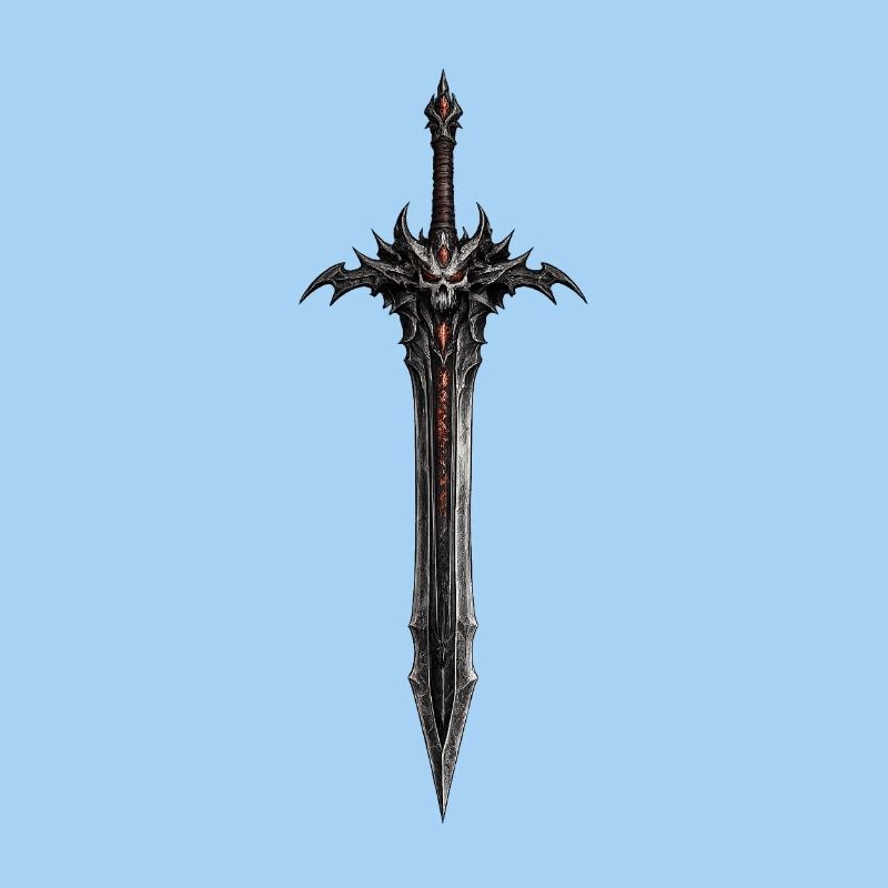 Dreadblade Skull Sword