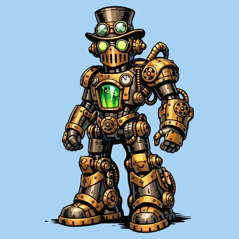 Steampunk Robot