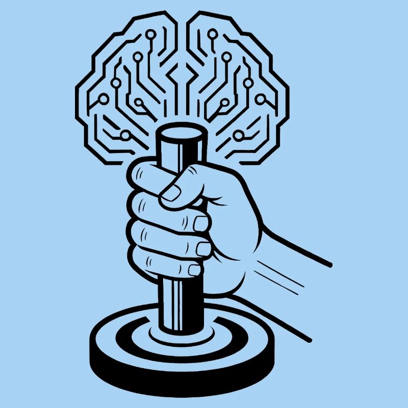 Digital Brain Cyborg Artificial Intelligence