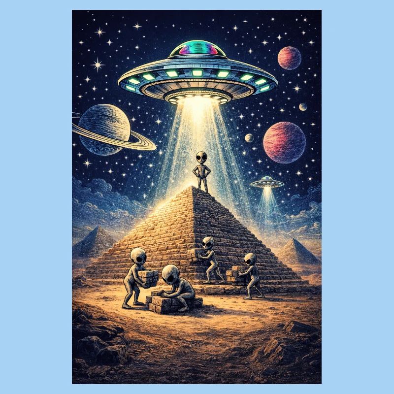 Alien Pyramid UFO