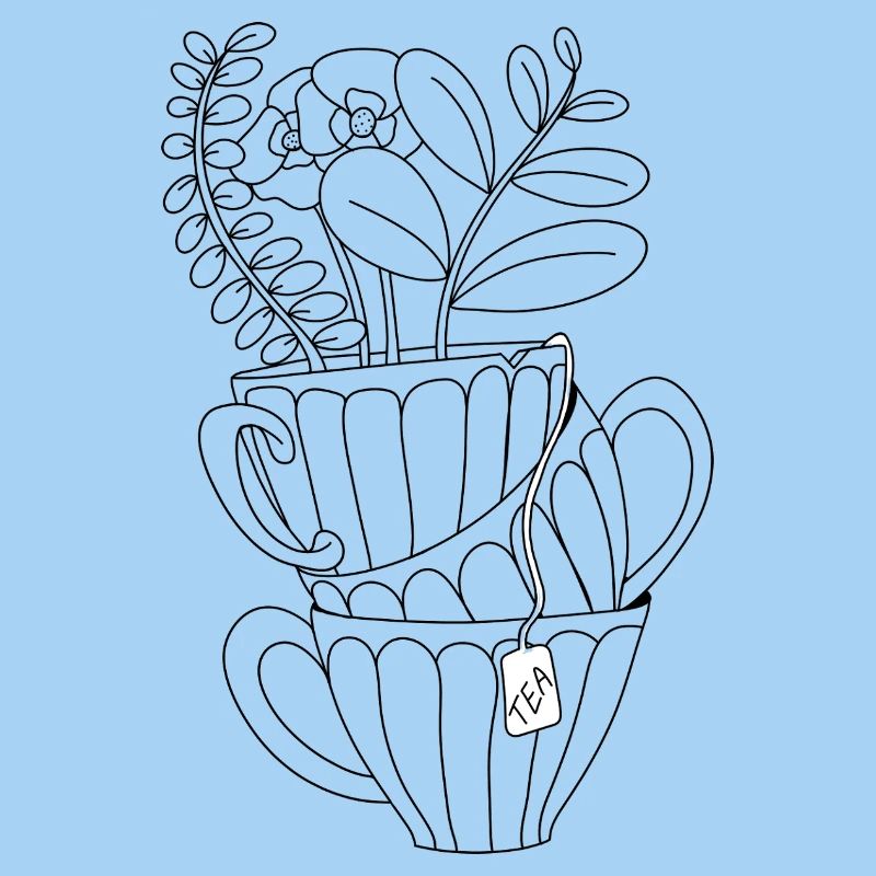 Minimalist Tea Label