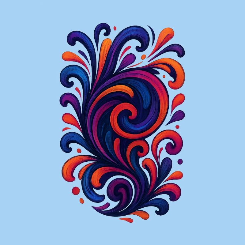 Tourbillon coloré