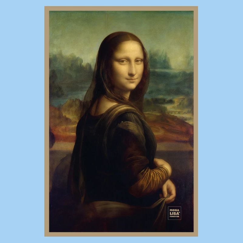 Mona Lisa from Back