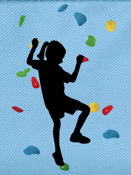 Climbing Wall Girl