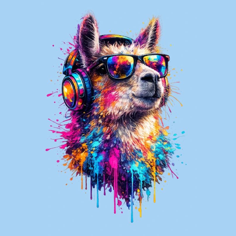 Llama Pop Art