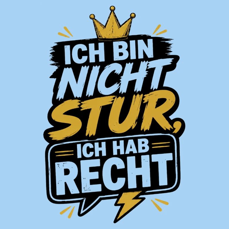 Ich bin nicht stur